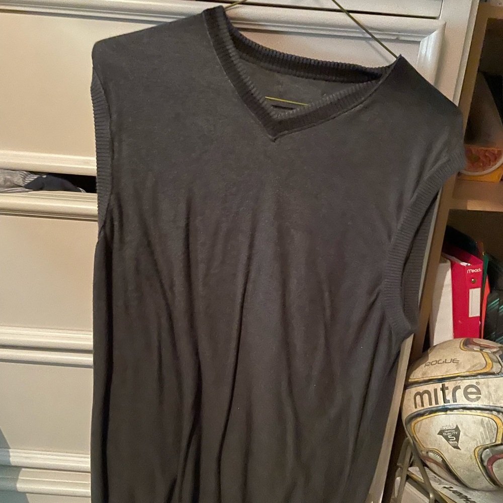Gray Sweater Vest